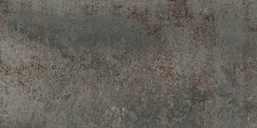 Płytka gresowa w kolorze grafitowym, imitująca kamień w matowym wykończeniu, Prime Ceramics Metallic Silver Carving 60x120