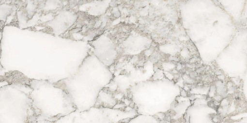 Płytka gresowa w kolorze beżowym imitująca marmur, wykończenie matowe, Undefasa Arabescatto Pure Blanco Matt 60x120