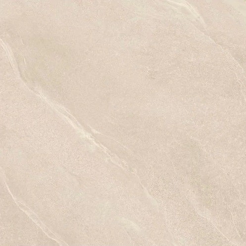Płytka gresowa w kolorze beżowym imitująca kamień w matowym wykończeniu, Ceramiche Italiane Alpen Slate Beige Matt 60x60