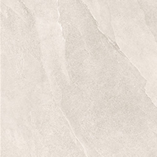 Płytka gresowa w kolorze beżowym imitująca kamień o wykończeniu matowym, Ceramiche Italiane Alpen Slate Bone Matt 60x60