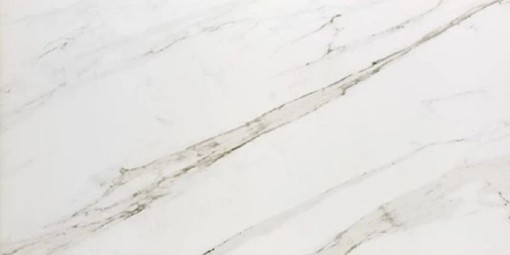 Płytka gresowa w kolorze białym imitująca marmur, wykończenie matowe, Pamesa Atrium Pompei Blanco Mat 60x120