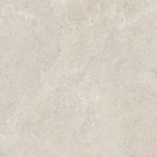 Płytka gresowa w kolorze beżowym imitująca beton, wykończenie matowe, Roca Serena Crosscut Bone Matt 120x120