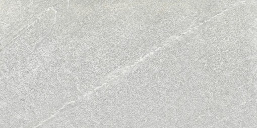 Płytka gresowa strukturalna w kolorze szarym imitująca kamień, wykończenie matowe, Marmara Ardena Pearl 60x120