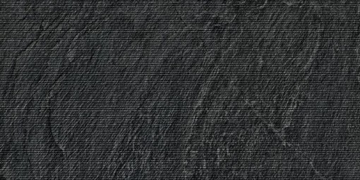 Płytka gresowa strukturalna w kolorze grafitowym imitująca kamień, wykończenie matowe, Marmara Ardena Chisel Graphite 60x120