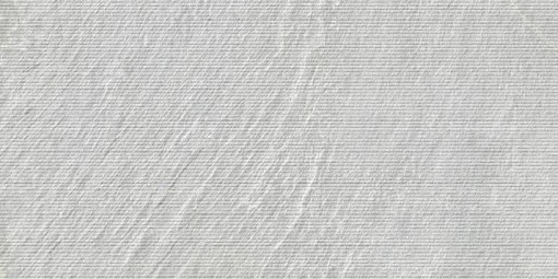 Płytka gresowa strukturalna w kolorze szarym imitująca kamień, wykończenie matowe, Marmara Ardena Chisel Pearl 60x120