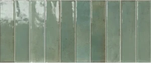 Idea Ceramica Art Nouveau Verde Poler 25x60 zielone płytki ścienne