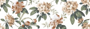 Marazzi Racconti Decoro Primule Caldo Touch 30x90 MD1T płytka ścienna dekoracyjna z motywem kwiatowym