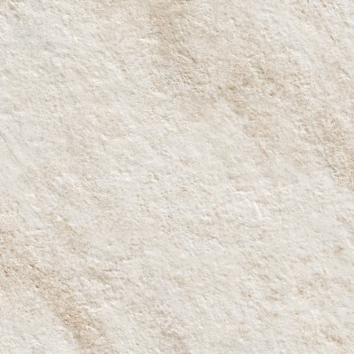 Biała płytka ceramiczna Marazzi Rocking White Strutturato M170 o wymiarach 30x30 cm, z widoczną strukturalną powierzchnią imitującą nieregularny kamień, z subtelnymi beżowymi i szarymi przetarciami, nadająca naturalny wygląd
