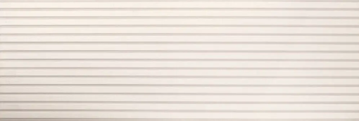 Płytka ścienna ryflowana w kolorze białym, wykończenie matowe, El Molino Devon Blanco 40x120