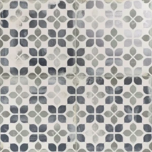 El Molino Calvin Azul Rect. 58x58 rustykalna płytka dekoracyjna wielokolorowa