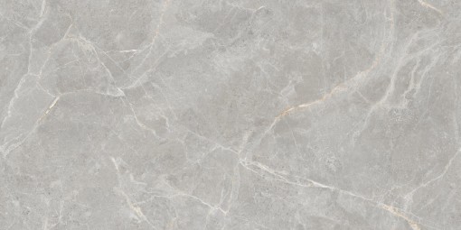 Płytka gresowa, podłogowa w kolorze szarym imitująca beton, wykończenie powierzchni w połysku, Maxibox Olivia Grey Polished 60x120
