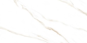 Maxibox Lust Gold Polished 60x120 marmurowa biała płytka podłogowa