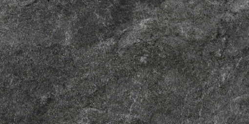 Płytka gresowa, podłogowa w kolorze grafitowym, imitująca kamień, wykończenie powierzchni matowe, Cerrad Rangestone Steel Rect. 59,7x119,7