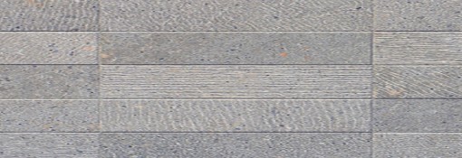 Płytka ścienna imitująca kamień, w kolorze szarym, strukturalna, matowa powierzchnia Porcelanosa Block Matika Acero 33,3x100 100347848
