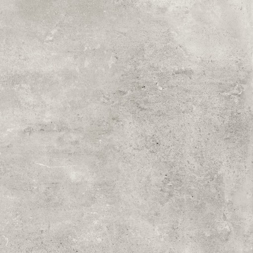 Płytka gresowa, podłogowa w kolorze szarym imitująca beton, wykończenie powierzchni w połysku, Cerrad Softcement White Poler 59,7x59,7