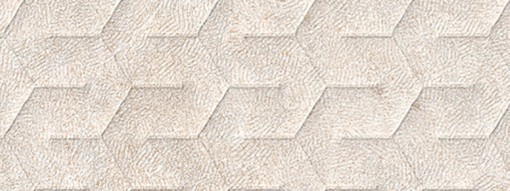 Płytka ścienna imitująca kamień, w kolorze beżowym, strukturalna powierzchnia Porcelanosa Neo Saddle Caliza 45x120 100363979
