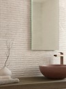 Płytka ścienna imitująca kamień, w kolorze beżowym, strukturalna, matowa powierzchnia Porcelanosa Coin Saddle Topo 45x120 100363991
