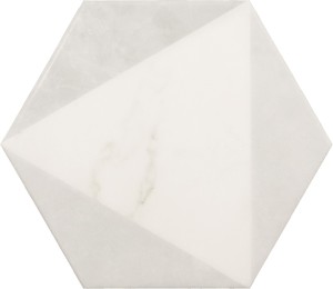 Equipe Carrara Hexagon Peak 17,5x20 płytka podłogowa