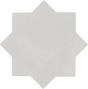 Płytka gresowa, podłogowa w kolorze szarym o kształcie gwiazdki, wykończenie powierzchni matowe, Equipe Kasbah Star Smoke 16,8x16,8