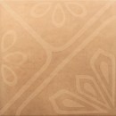 Płytka gresowa, podłogowa w kolorze beżowym ze wzrokiem, wykończenie powierzchni matowe, Equipe Ares Decor Cotto 20x20