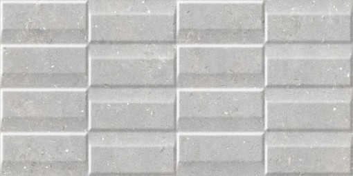 Płytka ścienna w kolorze szarym, wykończenie powierzchni matowe strukturalne, Cifre Acron Exact Pearl Mate Xs Pb Rect. 30x60