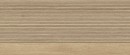 Płytka ścienna drewnopodobna z motywem boazerii, w kolorze brązowym, strukturalna powierzchnia Porcelanosa Deco London Arce 59,6x150 100363922