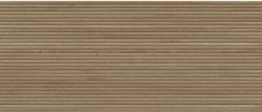 Płytka ścienna drewnopodobna, w kolorze brązowym, strukturalna powierzchnia Porcelanosa Canal London Nogal 59,6x150 100363925