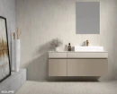 Podłogowa płytka cegiełka imitująca beton Equipe Stonella Bone 7,5x60