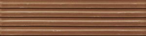 Cifre Gare Terra Brillo 10x30,5 brązowa płytka ścienna