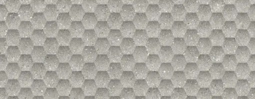 Płytka ścienna w kolorze szarym, wykończenie powierzchni matowe strukturalne, Cifre Granite Eden Grey Mate Rect. 30x90