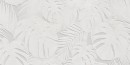 Płytka ścienna w kolorze białym ze wzorkiem kwiatów, wykończenie powierzchni matowe strukturalne, Cifre Kima Areca White Mate Rect. 60x120