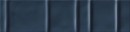Płytka ścienna w niebieskim kolorze, wykończenie powierzchni strukturalne w połysku, Cifre Lexa Duna Ocean Brillo 7,5x30