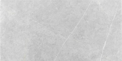 Szara płytka gresowa imitująca kamień z białą żyłą Keratile Northon Light Grey Natural 60x120