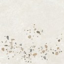 Gresowa płytka podłogowa imitująca lastryko Peronda Harmony Awen White Decor Natural 90x90