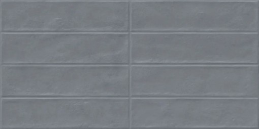 Płytka ścienna w kolorze granatowym, wykończenie powierzchni matowe strukturalne, Geotiles Zero RLV Denim Matt 31,6x60