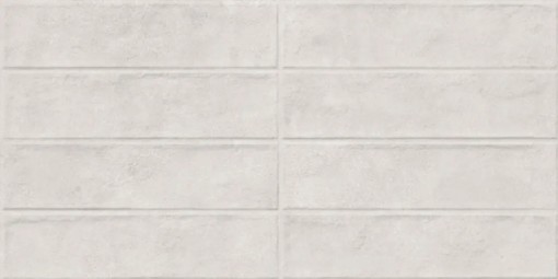 Płytka ścienna w kolorze szarym, wykończenie powierzchni matowe strukturalne, Geotiles Zero RLV Perla Matt 31,6x60