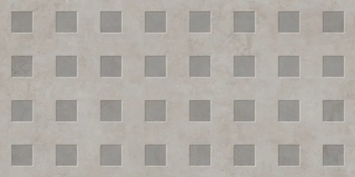 Płytka ścienna w kolorze szarym, wykończenie powierzchni matowe, Geotiles Zero RLV Ceniza Rect. Matt 60x120