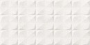 Płytka ścienna w kolorze białym, wykończenie powierzchni matowe strukturalne, Geotiles Portland RLV Blanco 33,3x55