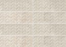 Płytki ścienne w kolorze beżowym, wykończenie powierzchni matowe strukturalne, Geotiles Hermes RLV Marfil 25x75