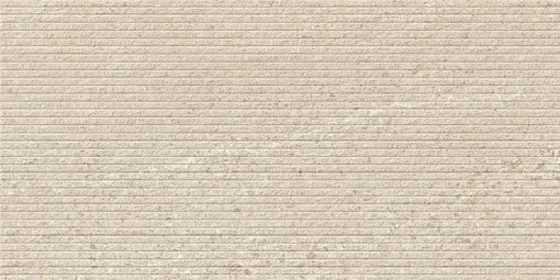 Płytka ścienna w kolorze beżowym, wykończenie powierzchni matowe strukturalne, Geotiles Eddystone RLV Arena Mate 33,3x55