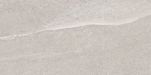 Płytka ścienna w kolorze szarym, wykończenie powierzchni matowe strukturalne, Geotiles Eddystone Perla Mate 33,3x55