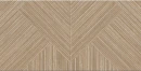Płytka ścienna drewnopodobna, w kolorze brązowym, strukturalna powierzchnia Porcelanosa Noa Tanzania Almond 59,6x120 100337415