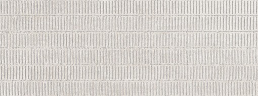 Płytka ścienna w kolorze białym, strukturalna powierzchnia Porcelanosa Deco Gasa Bone Acero 45x120 100320083