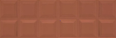 Brązowa płytka ścienna Marazzi Bliss 3D Square Brick 30x90 cm MP5W, strukturalna, z trójwymiarowym wzorem kwadratowych paneli lub kasetonów, przypominającym boazerię