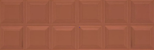 Marazzi Bliss 3D Square Brick 30x90 MP5W brązowa płytka ścienna z trójwymiarowym wzorem kwadratowych paneli strukturalna