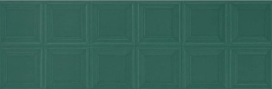 Marazzi Bliss 3D Square Forest 30x90 MP5Y zielona płytka ścienna z trójwymiarowym wzorem kwadratowych paneli strukturalna