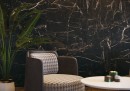 Marquina Gold POLER 119,7x119,7 płytki marmurowe czarne gresowe