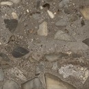 Gresowa podłogowa płytka imitująca ciemne grafitowe lastryko Fioranese I Ciottoli Sassi Antracite Levigato-Matt 30,2x30,2 LMS300L