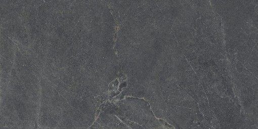 Płytka gresowa, podłogowa immitująca kamień w kolorze grafitowym, wykończenie powierzchni satynowe, Cerrad Distinct Graphite Silky Cristal 59,7x119,7