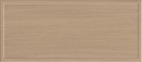 Ciemnobrązowa, wielkoformatowa płytka ścienna Marazzi Crea Forma03 3D Rovere Scuro (60x135 cm, MQE2) z efektem ciemnego drewna dębowego, płytka ma wyraźne, poziome usłojenie oraz delikatne obramowanie wzdłuż krótszych krawędzi, tworzące efekt panelu 3D